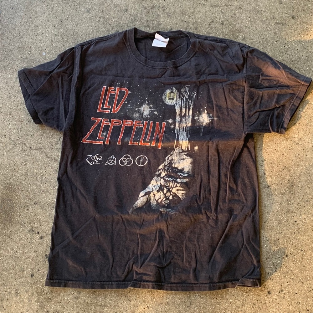Vintage Led Zeppelin band tee